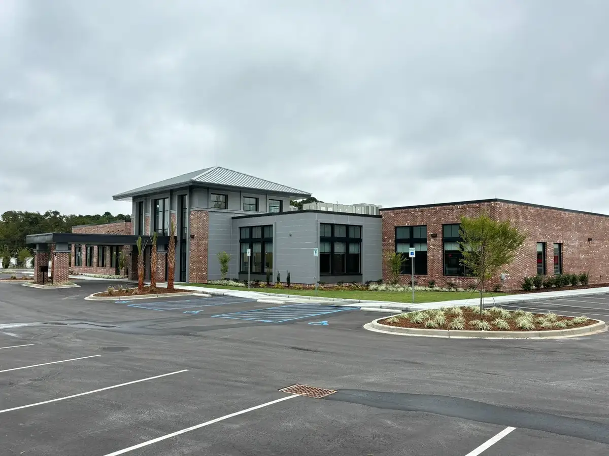 Commercial property grounds and landscape installation